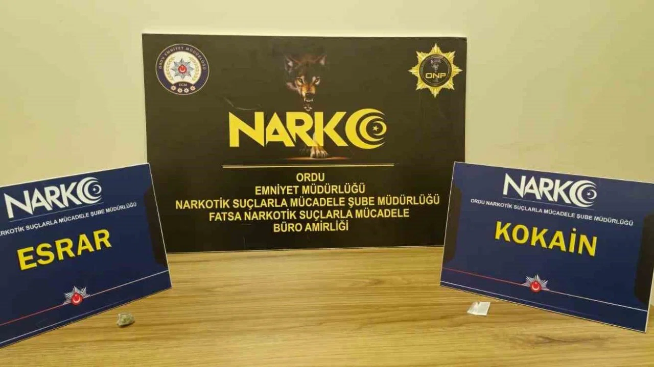 Ordu’da uyuşturucu operasyonlarında 4 tutuklama