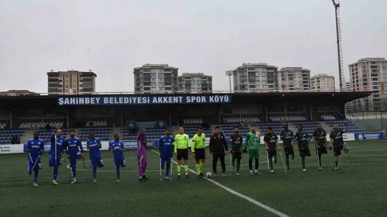 Şahinbey Ampute’den farklı galibiyet