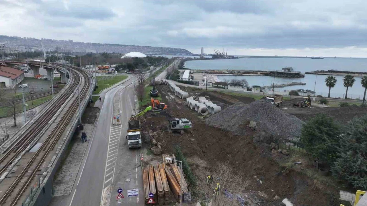 Samsun’da 153 milyon TL’lik kolektör hattı yatırımı