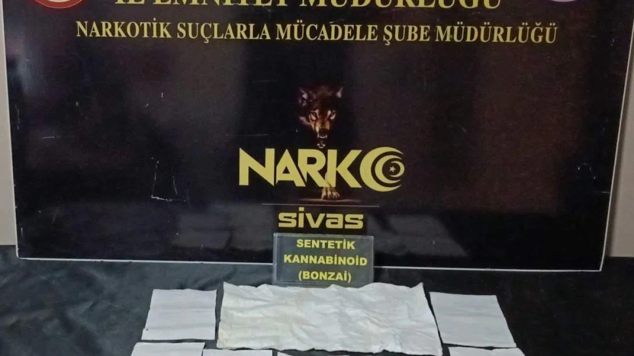 Sivas polisi uyuşturucuya geçit vermedi, binlerce kullanımlık uyuşturucu ele geçirildi
