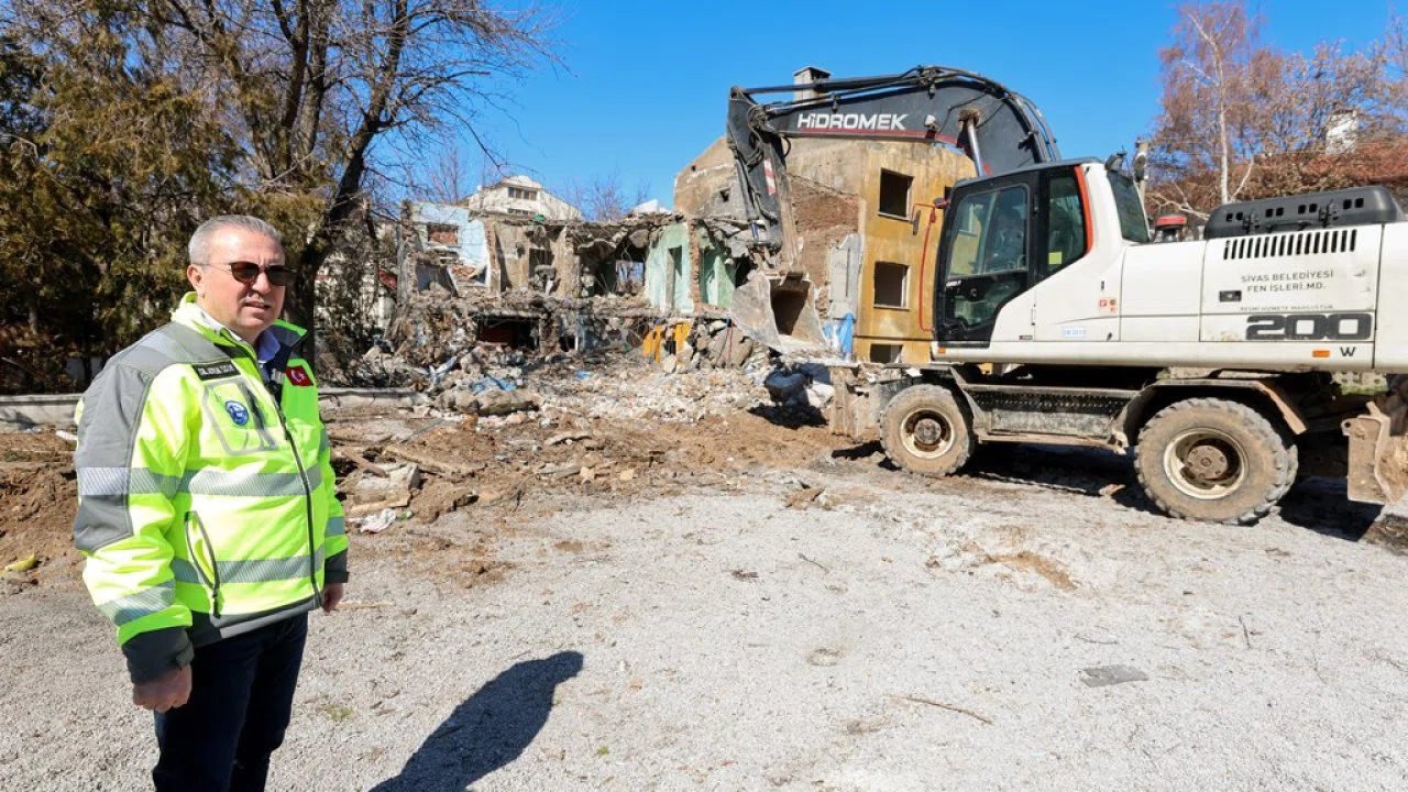 Sivas’ta yeni otopark alanı kazandırılıyor