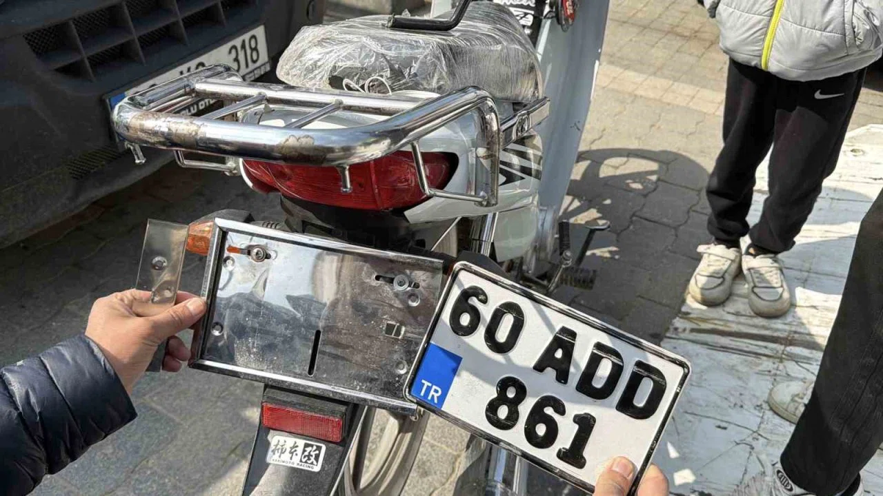 Tokat’ta 50 bin TL’lik motosikleti ile 146 bin TL’lik ceza yedi