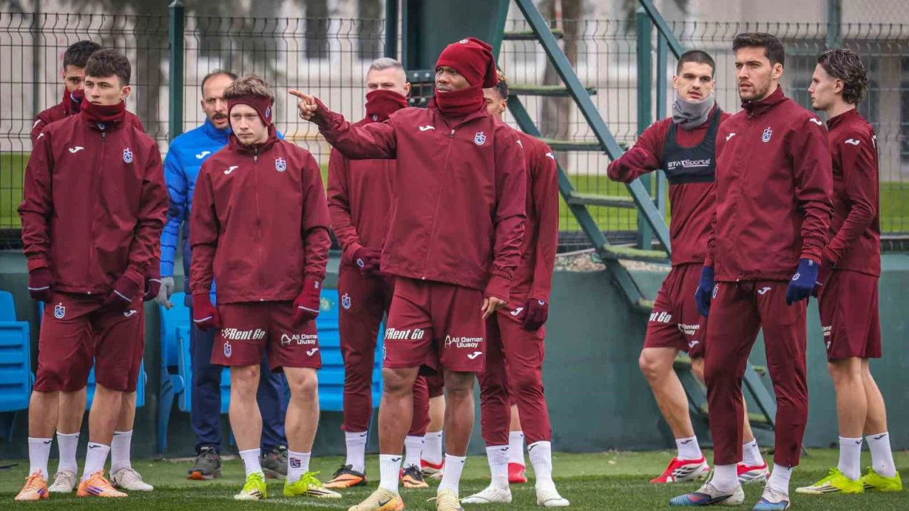Trabzonspor ara vermeden Eyüpspor maçı hazırlıklarına başladı