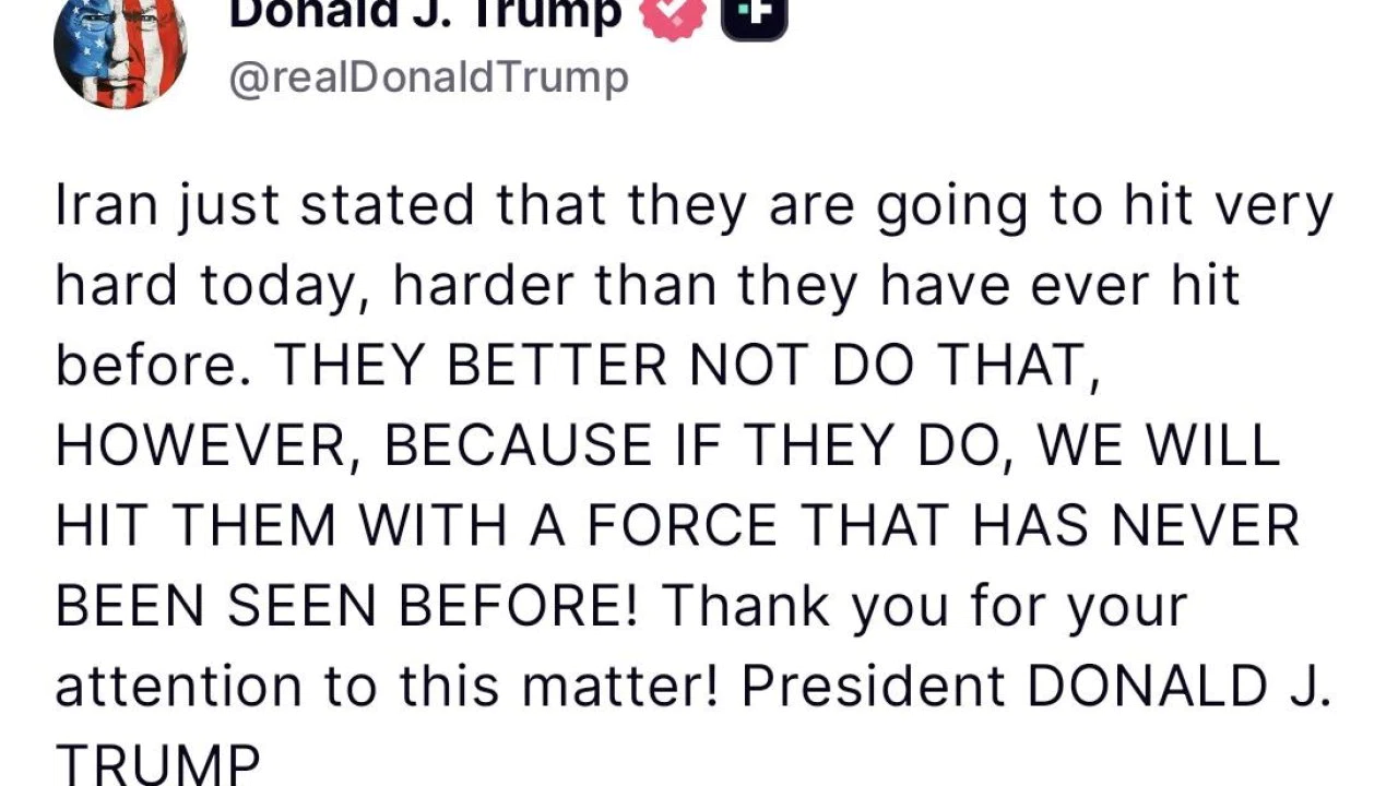 Trump’tan İran’a uyarı: "Daha önce hiç görülmemiş bir güçle vururuz"