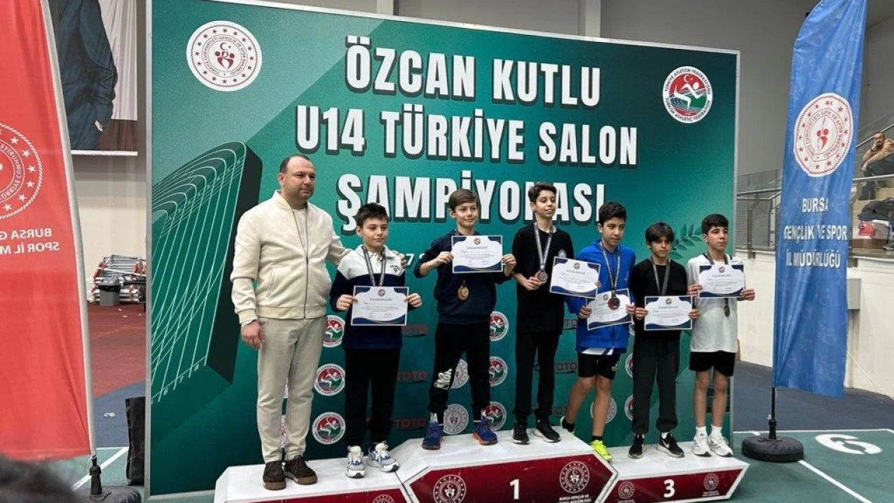 Uzun atlamada Türkiye 2’nciliği Bilecik’e geldi