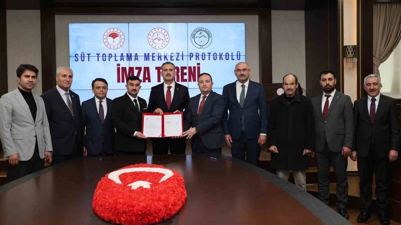 Vali Bozkurt: "Süt Toplama Merkezi Projemizle üreticimizin yanındayız"
