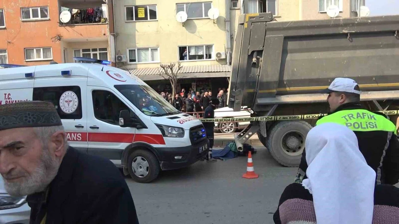 Yalova’da kamyonun ezdiği yaşlı adam hayatını kaybetti