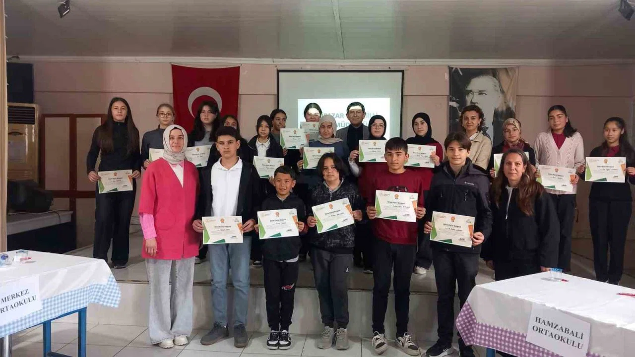 Yenipazar’da Ortaokullar Arası İklim Münazarası düzenlendi