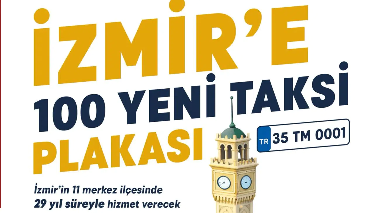 11 ilçeye 100 taksi plakası için ihale başvuruları devam ediyor