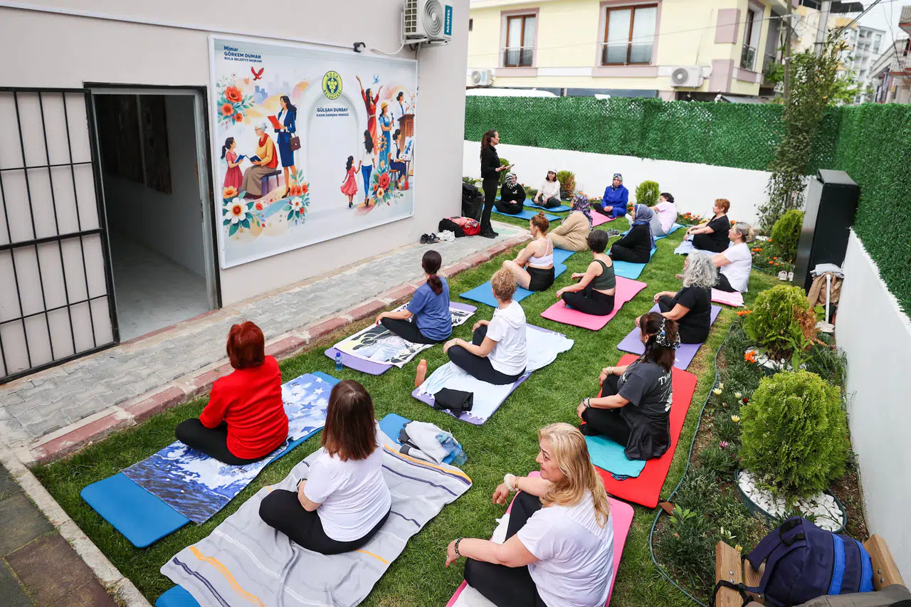 Gülşah Durbay Kadın Danışma Merkezi’nde yoga heyecanı