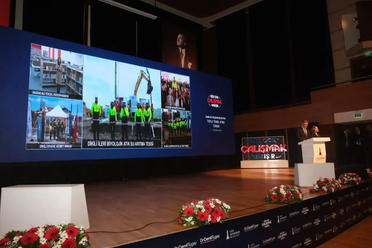Dikili İleri Biyolojik Atık Su Arıtma  Tesisi ve Yeni İtfaiye Hizmet Binasına kavuşuyor