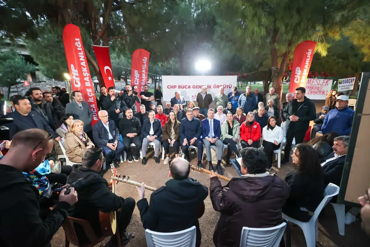 Buca Meslek Fabrikası için nöbet tuttu