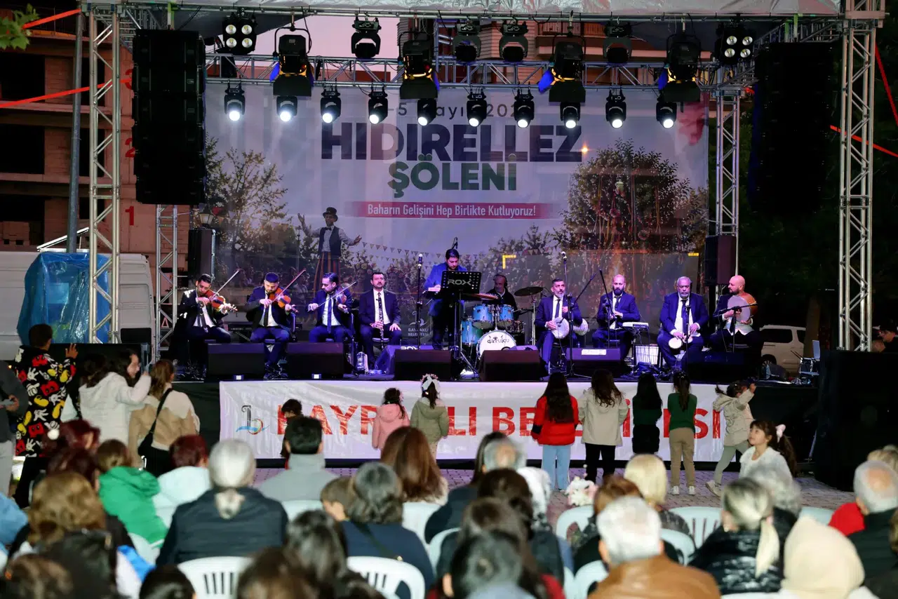 Bayraklı'da Hıdırellez Coşkusu Yaşandı