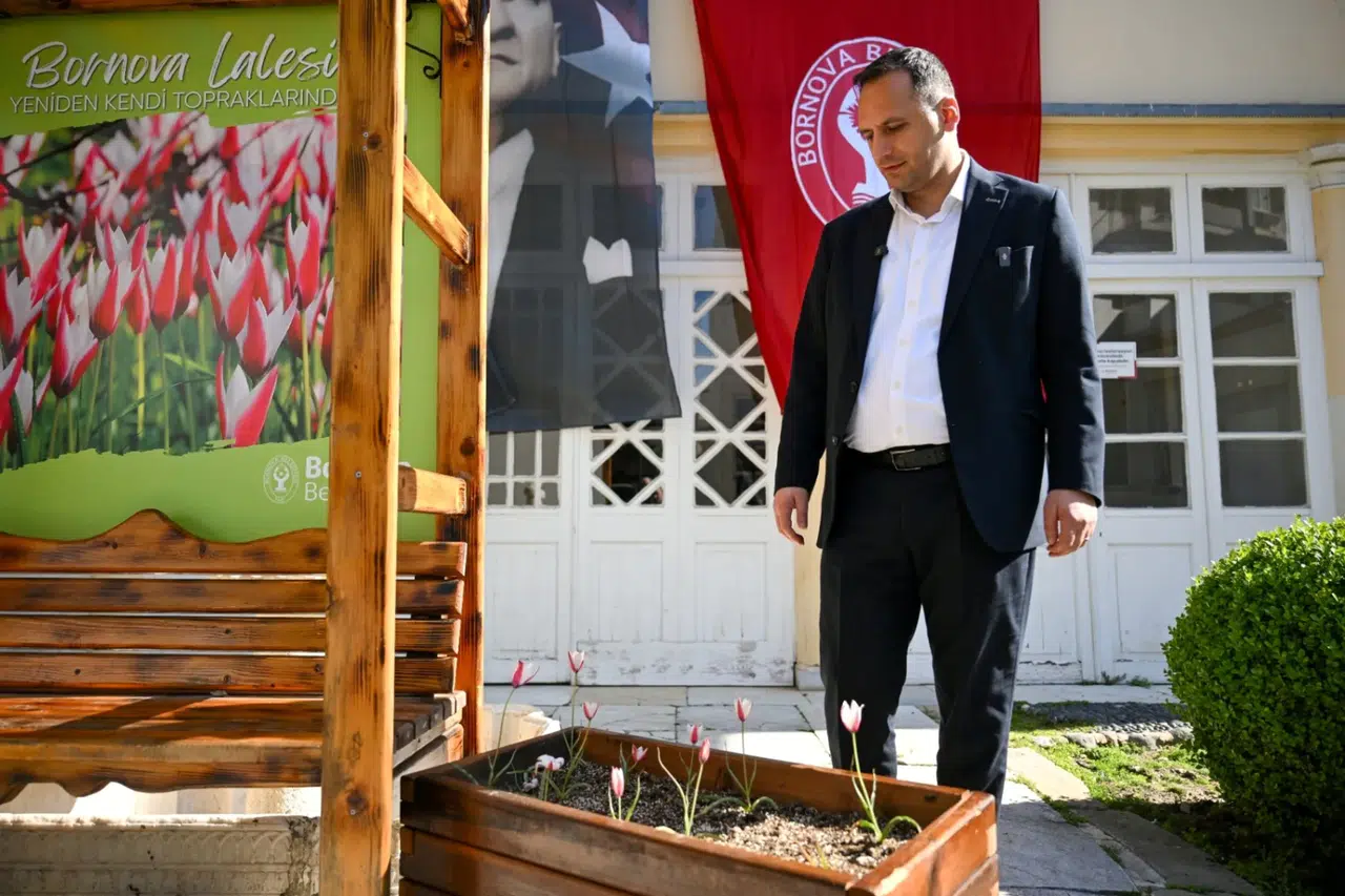 Bornova Lalesi ilçeye umut ve renk getirdi