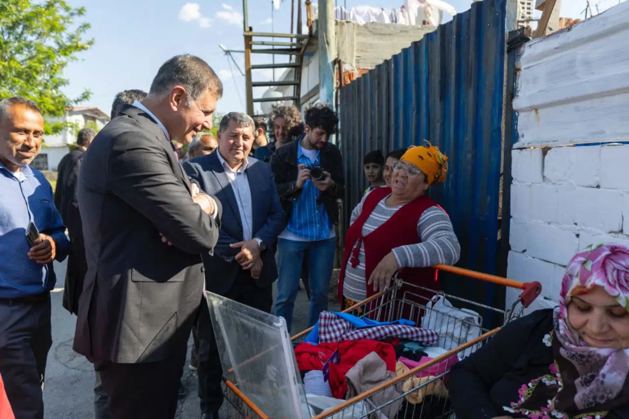 Başkan Tugay Çırpı’da halkla buluştu