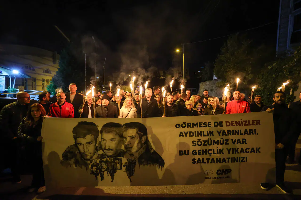 Üç Fidan Buca'da Anıldı