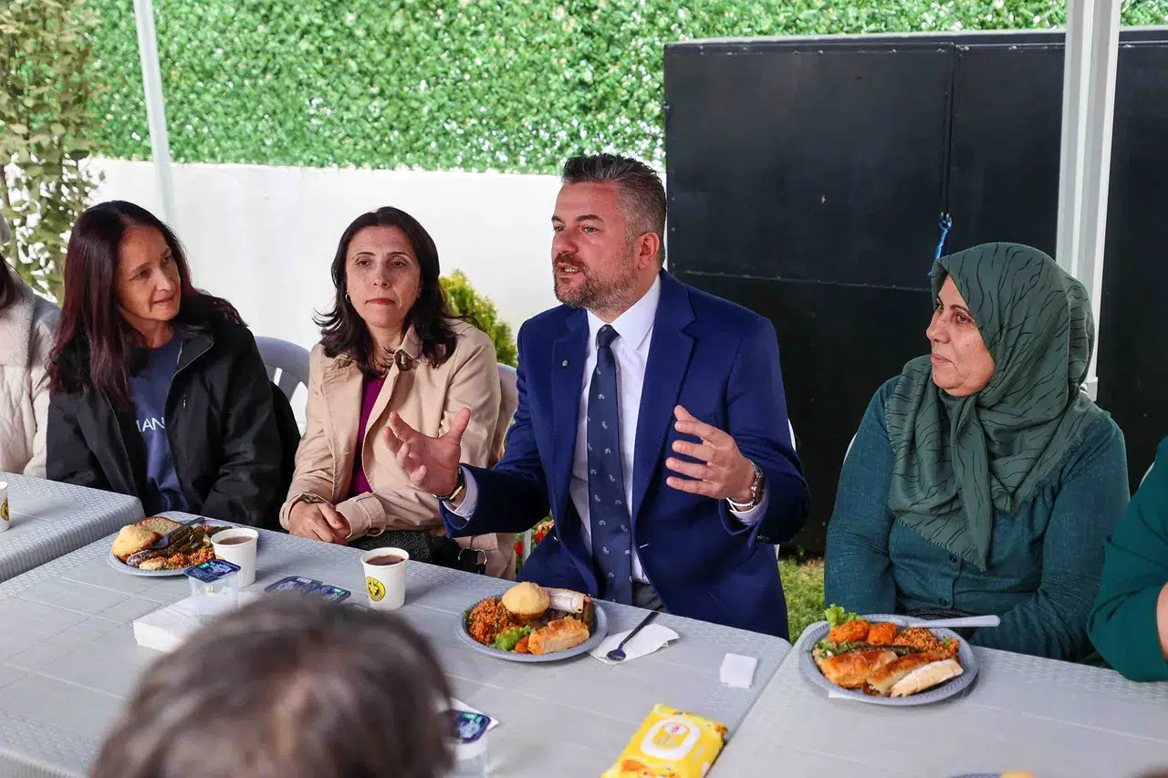 Başkan Görkem Duman, “Beş Çayı” na konuk oldu