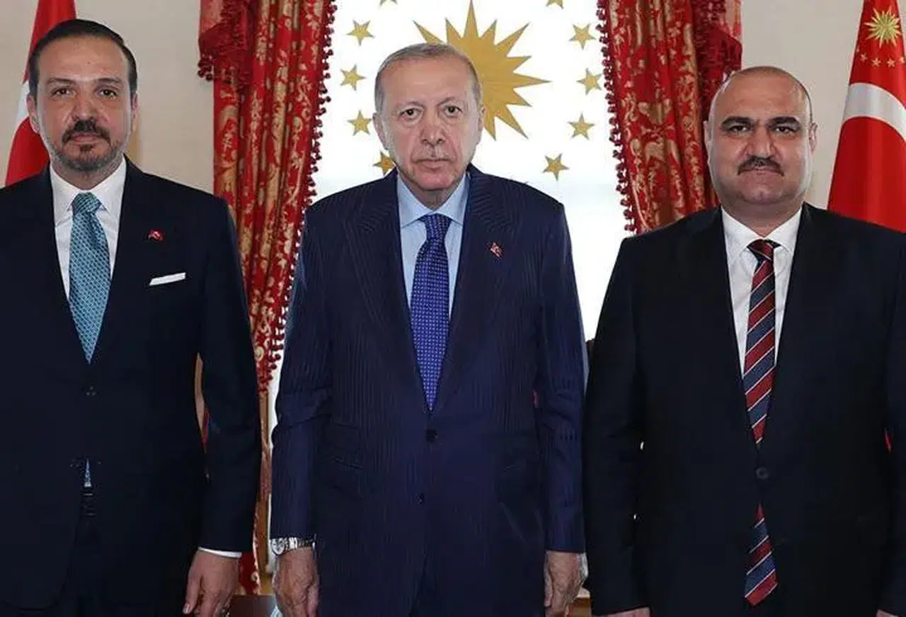 Erdoğan Kerkük Valisi Ağa ile görüştü