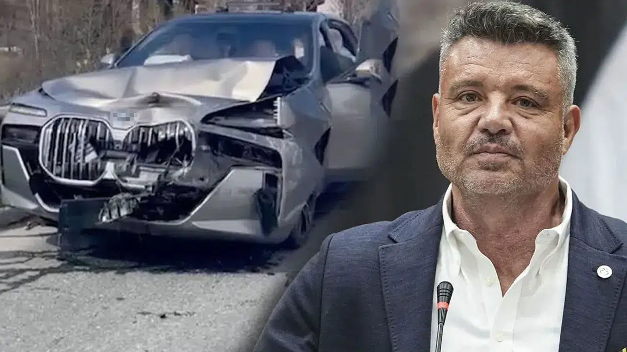 Sadettin Saran 3.1 milyon hasarlı BMW'sini satışa çıkardı