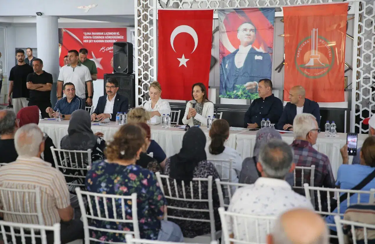 Başkan Ünsal, Cumhuriyet sakinleriyle bir araya geldi
