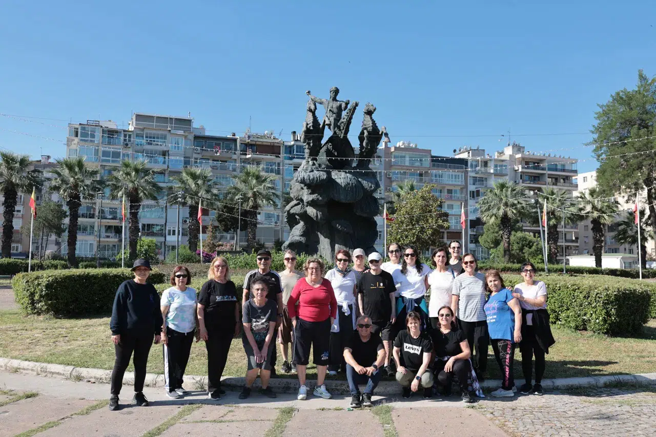 Konaklılar açık havada sporu çok sevdi