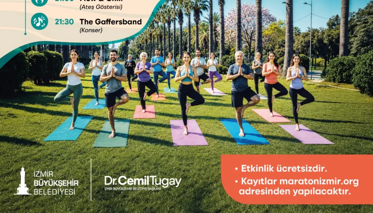 İzmir Yoga Festivali için iki günlük renkli program