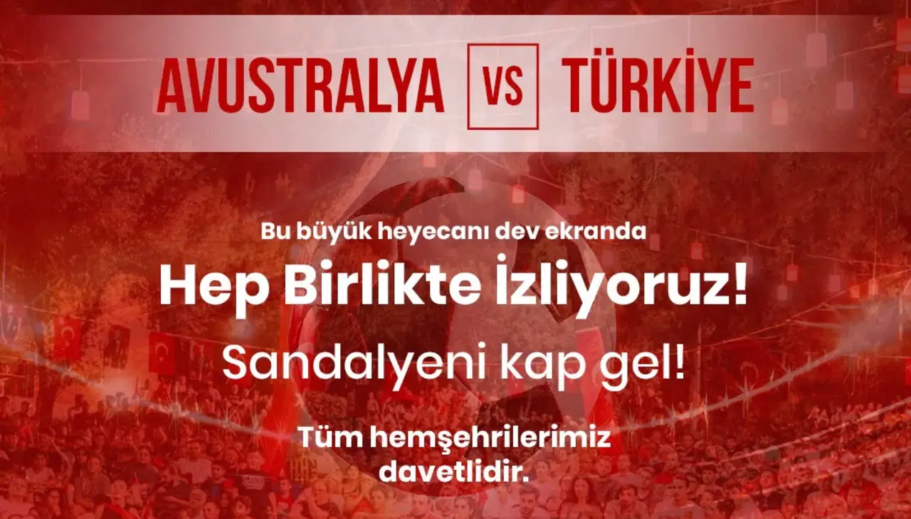 Balçova’da Milli Heyecan Dev Ekrana Taşınıyor