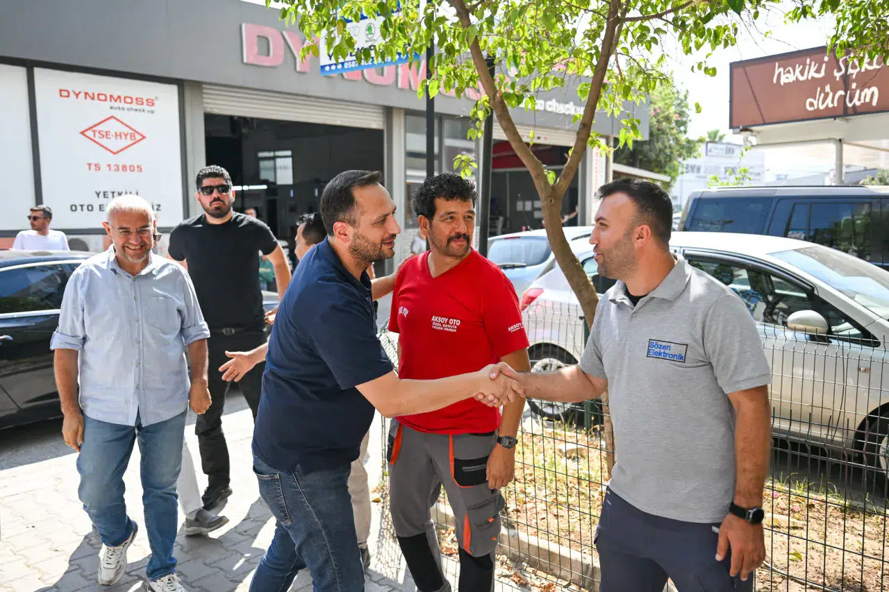 Başkan Eşki’den 3. Sanayi Sitesi’ne ziyaret