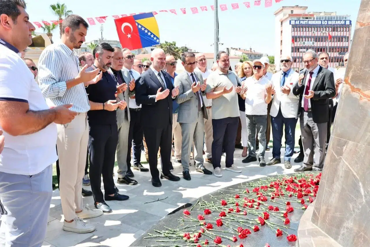 Menemen'de Srebrenitsa Soykırımı'nın 31. yılına özel anma etkinliği düzenlendi