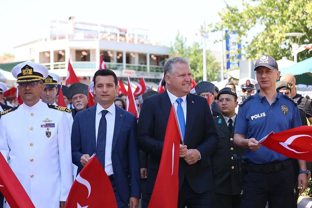 Atatürk'ün Urla'ya Gelişinin 100. Yılı Törenlerle Anıldı