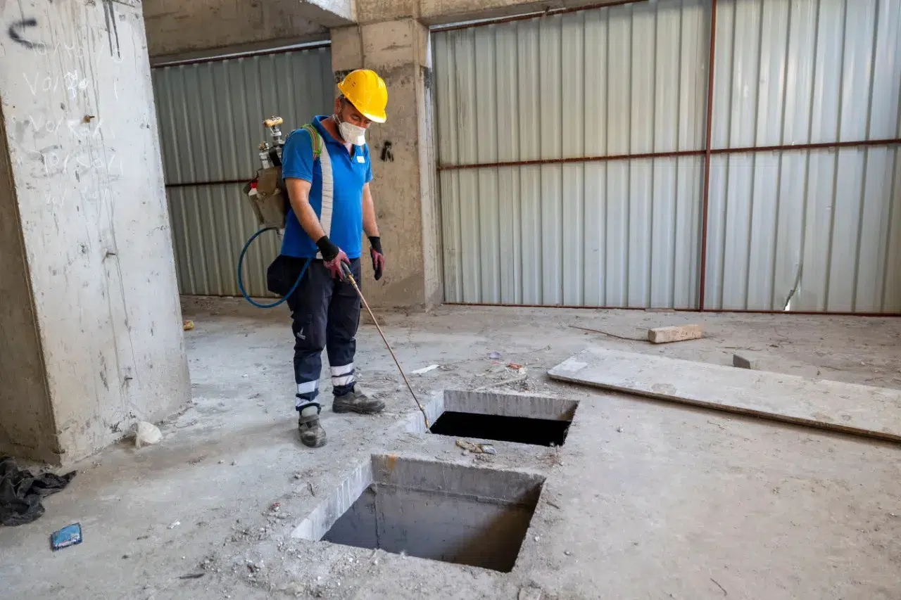 Sivrisineğe karşı görünmeyen cephe.. İnşaatlar mercek altında