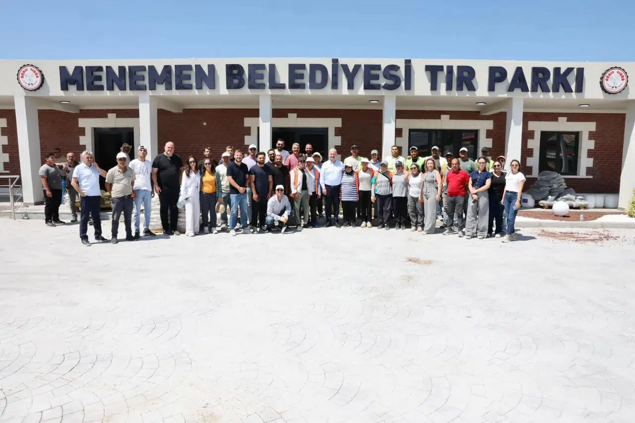 Menemen Belediyesi'nden yolların güvenliği ve huzuru için örnek tesis