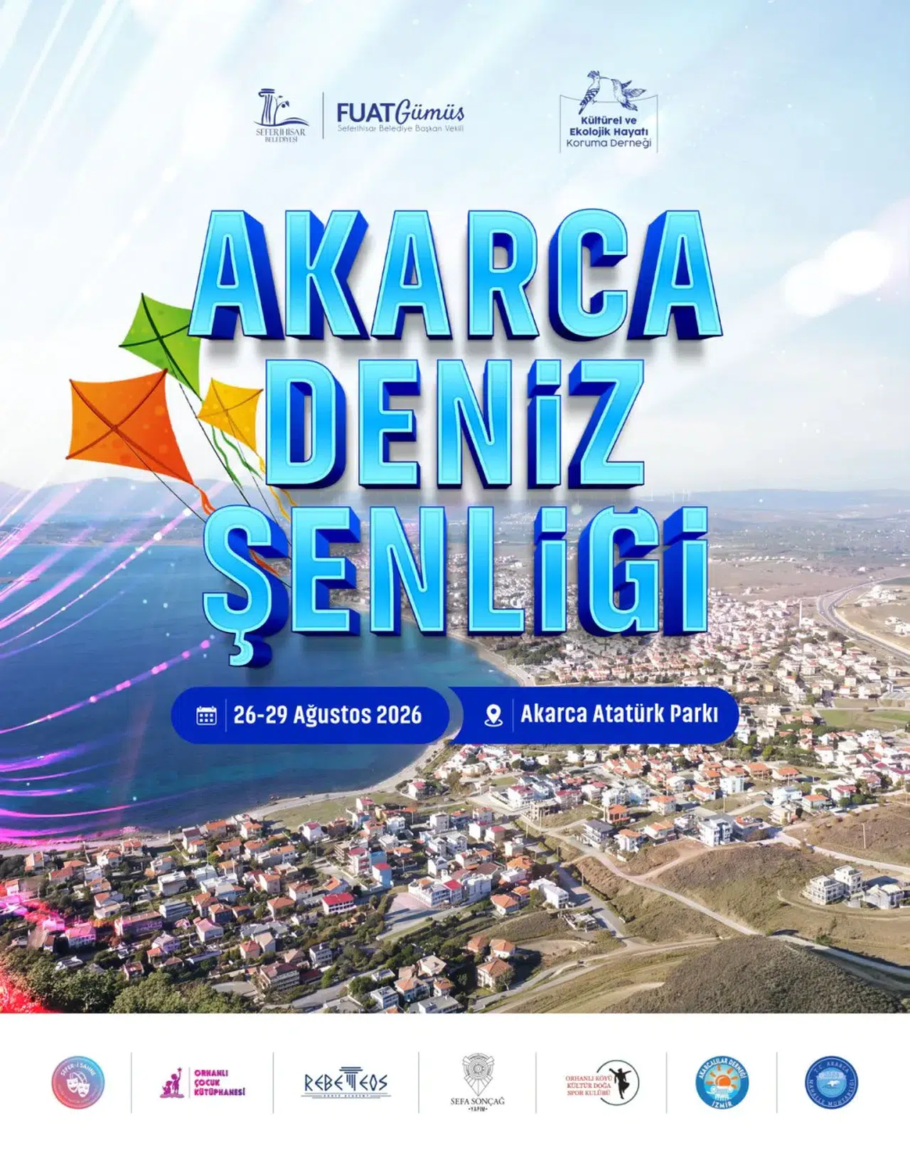 Akarca deniz şenliği başlıyor