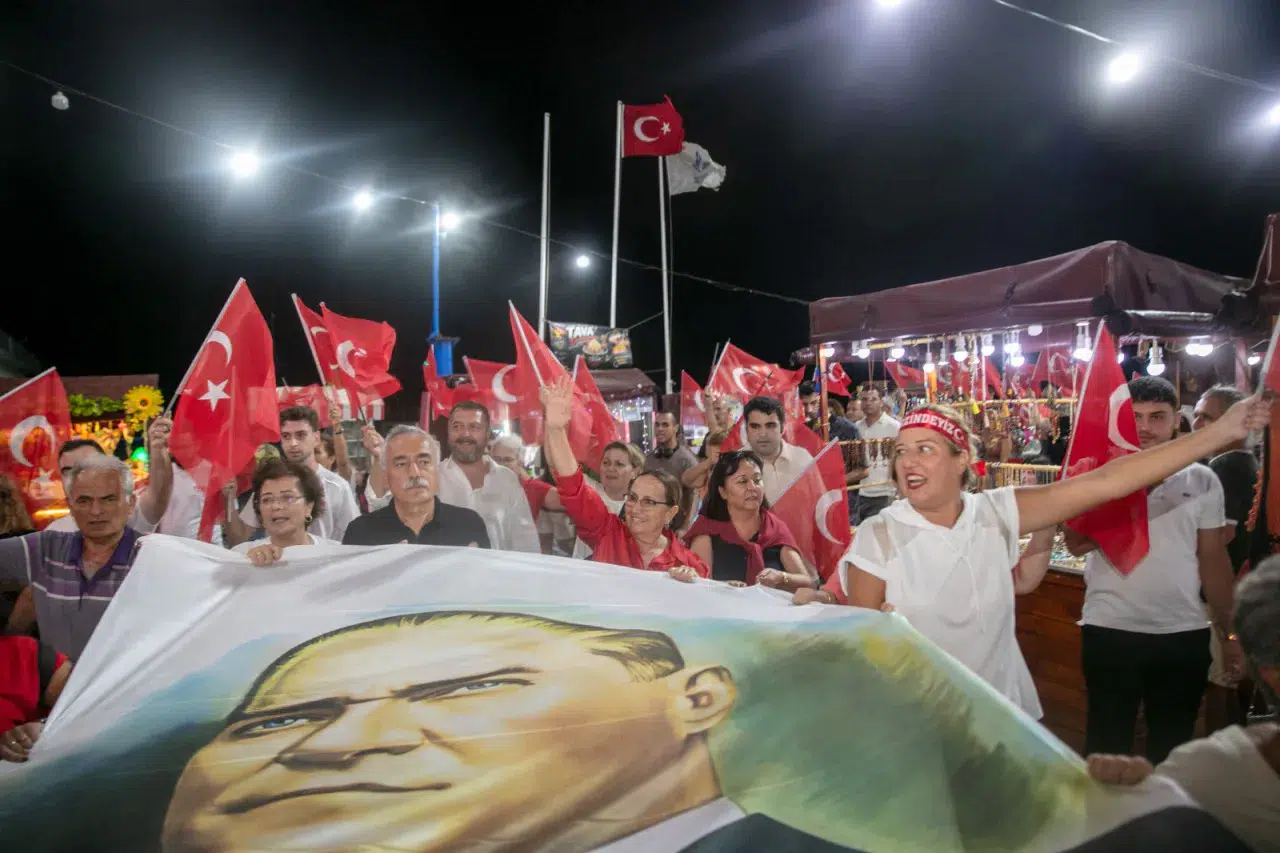 Güzelbahçe'de 30 Ağustos Coşkusu