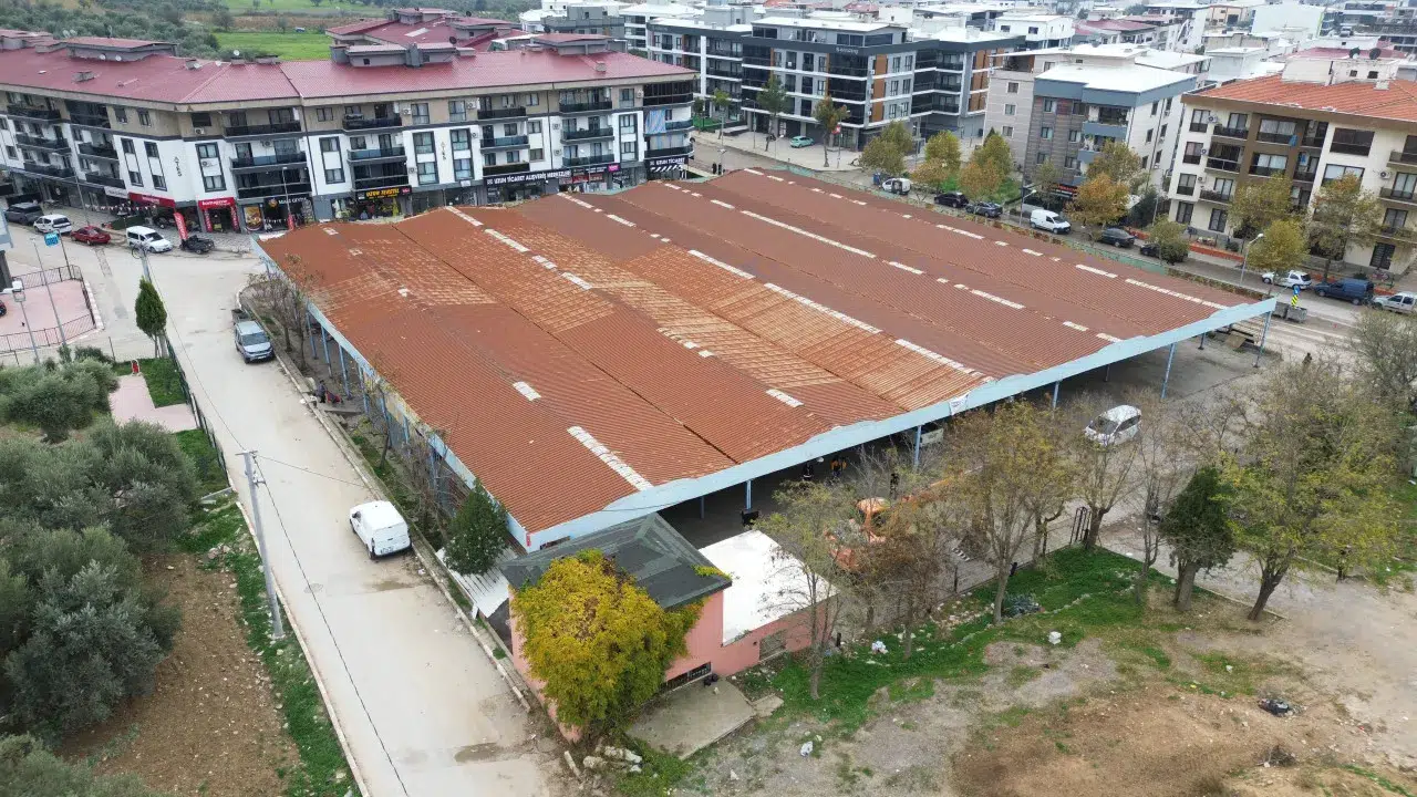 Ulucak Pazaryeri Yeni Yüzüyle Hizmette