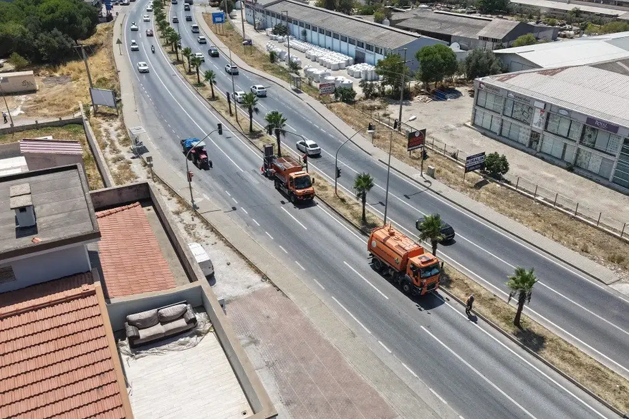 Başkan V. Şen Devreye Girdi Çevreyolunda Düzenleme Çalışması Hız Kazandı