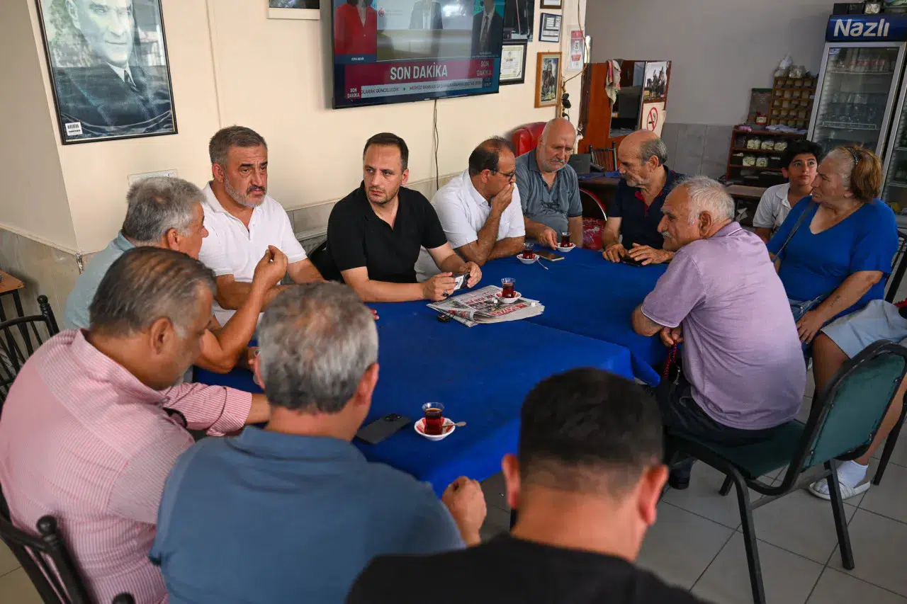 Başkan Eşki Ümit Mahallesi’nde vatandaşlarla buluştu: