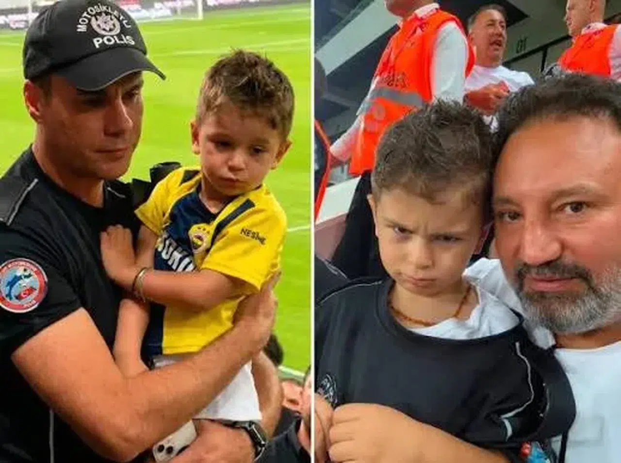 Fenerbahçe, minik taraftara sahip çıkarak tribündeki olayı kınadı ve Olympic Lyon maçına
