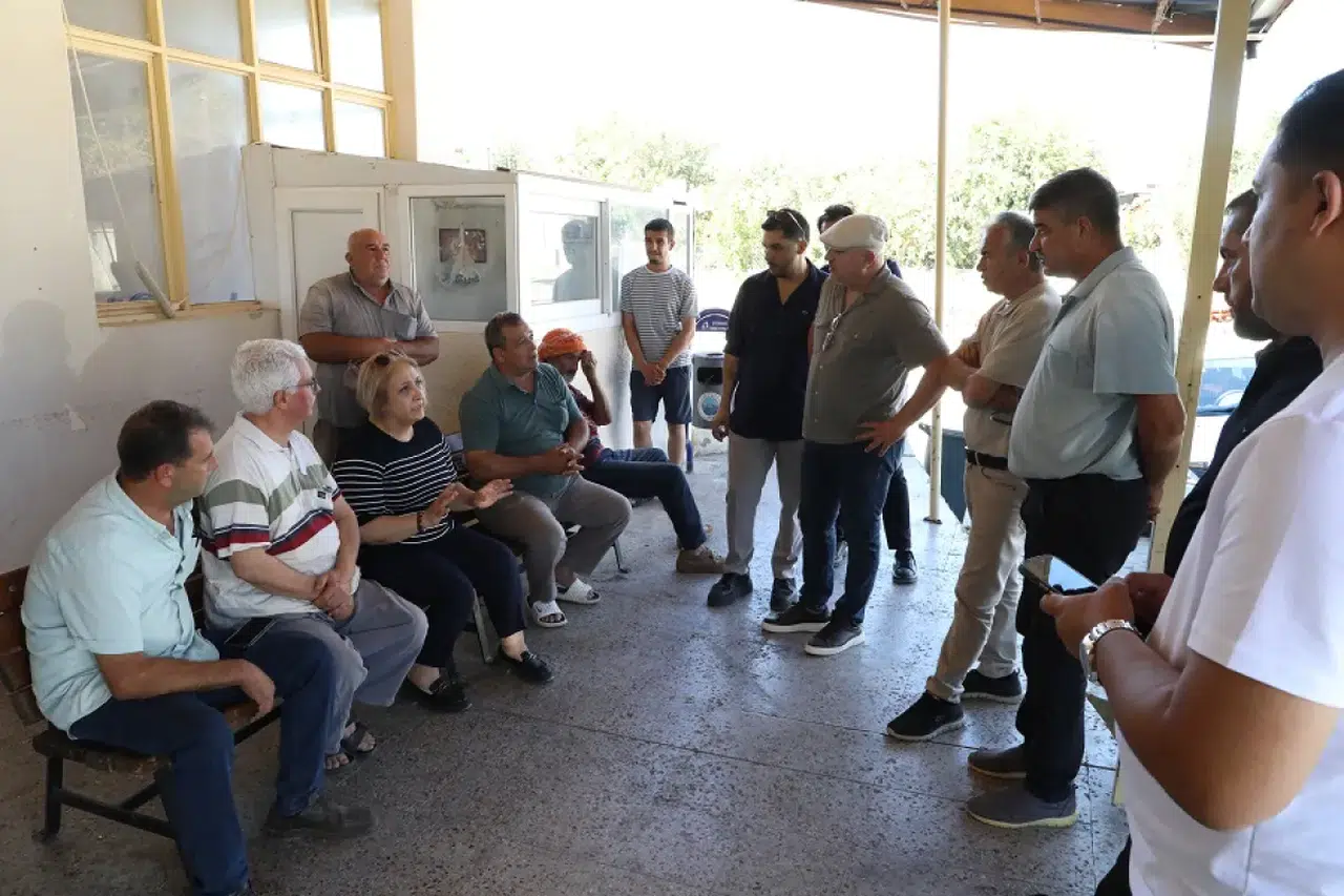 Başkan V. Şen’den Hafta Sonu Mesaisi