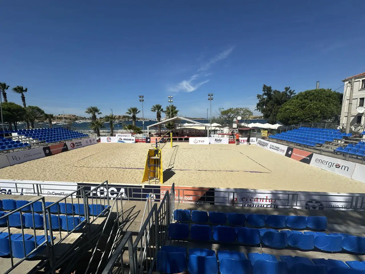 Foça, Avrupa’nın genç voleybol yıldızlarını ağırlamaya hazır