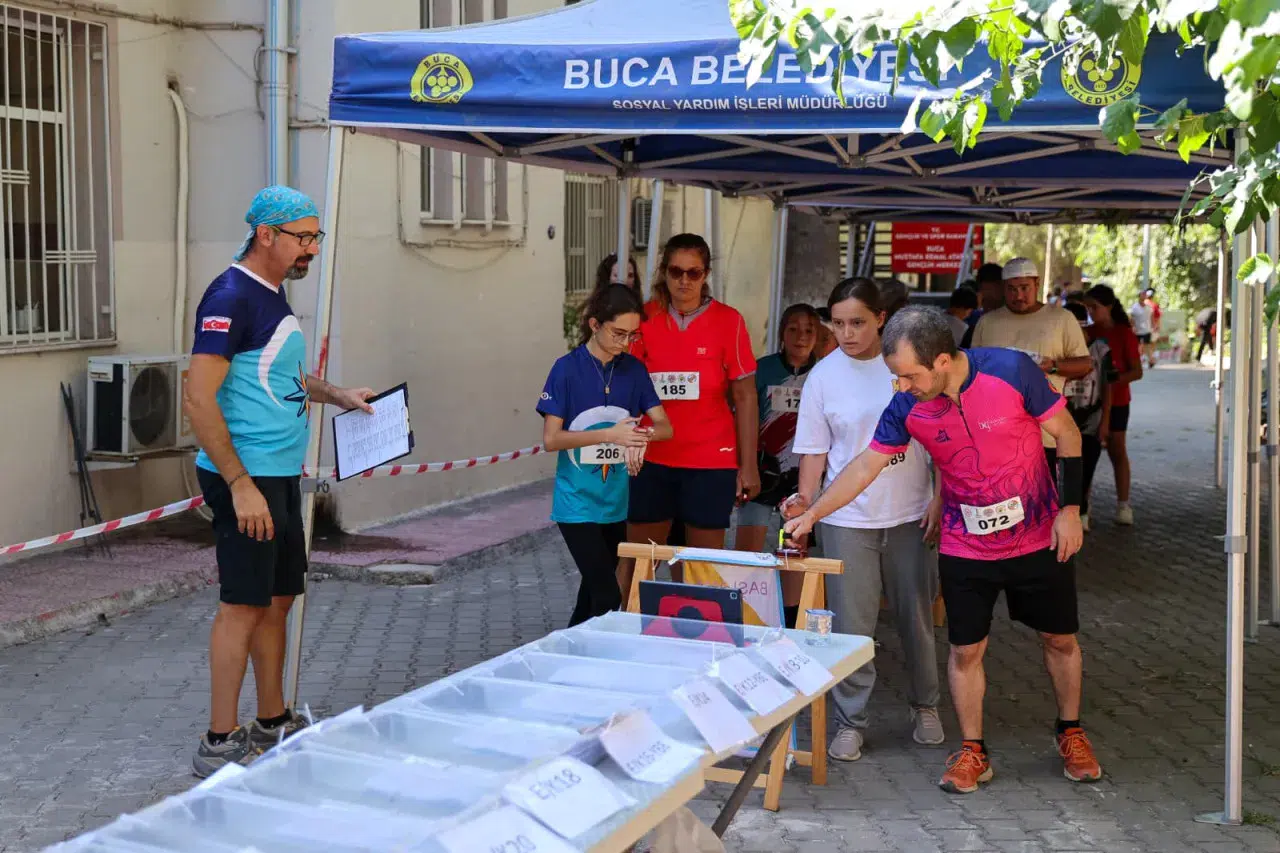Buca’da oryantiring rüzgarı esti