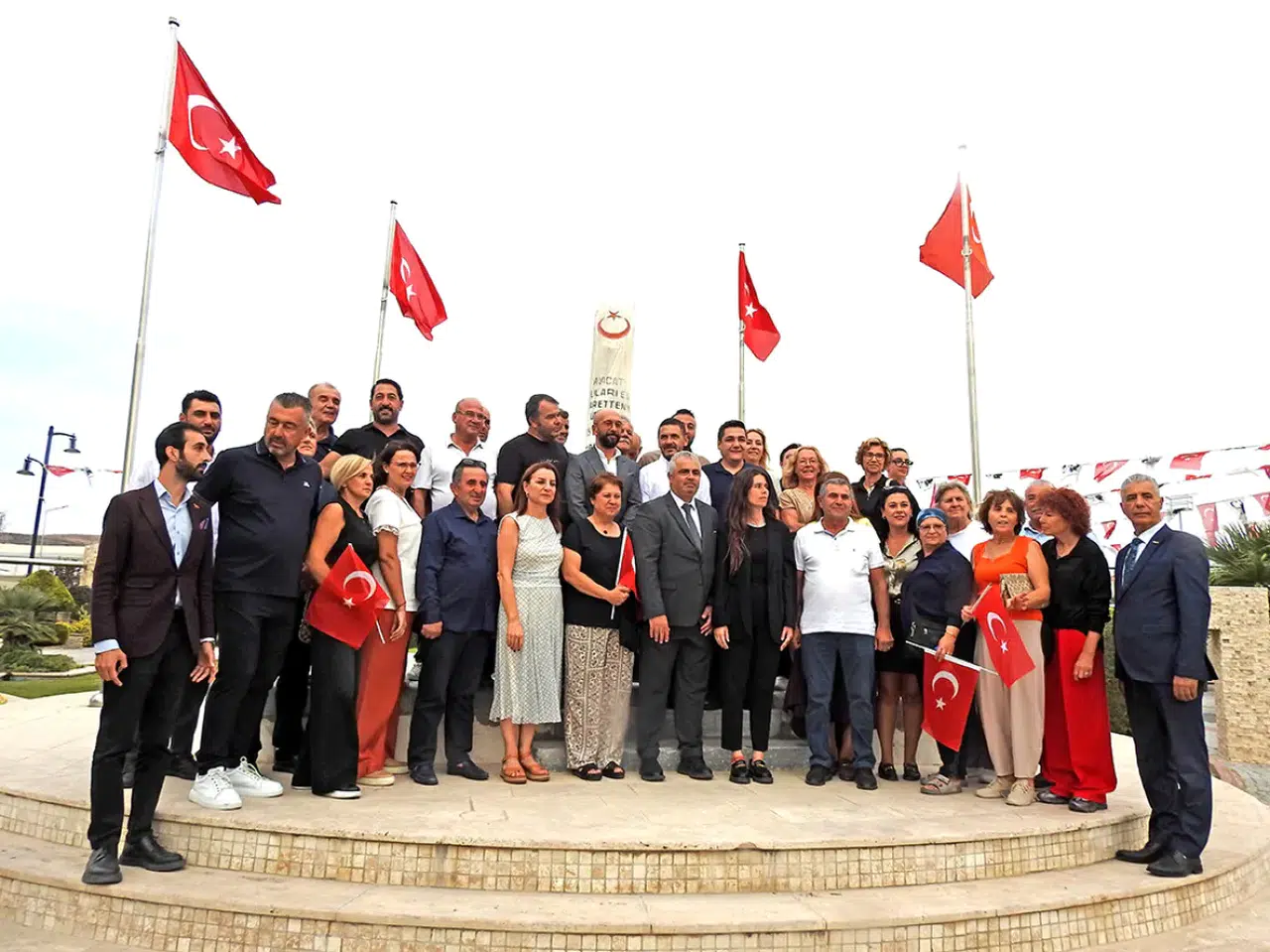 YENİ Parti Çeşme’den kurtuluş törenlerinde birlik ve dayanışma mesajı