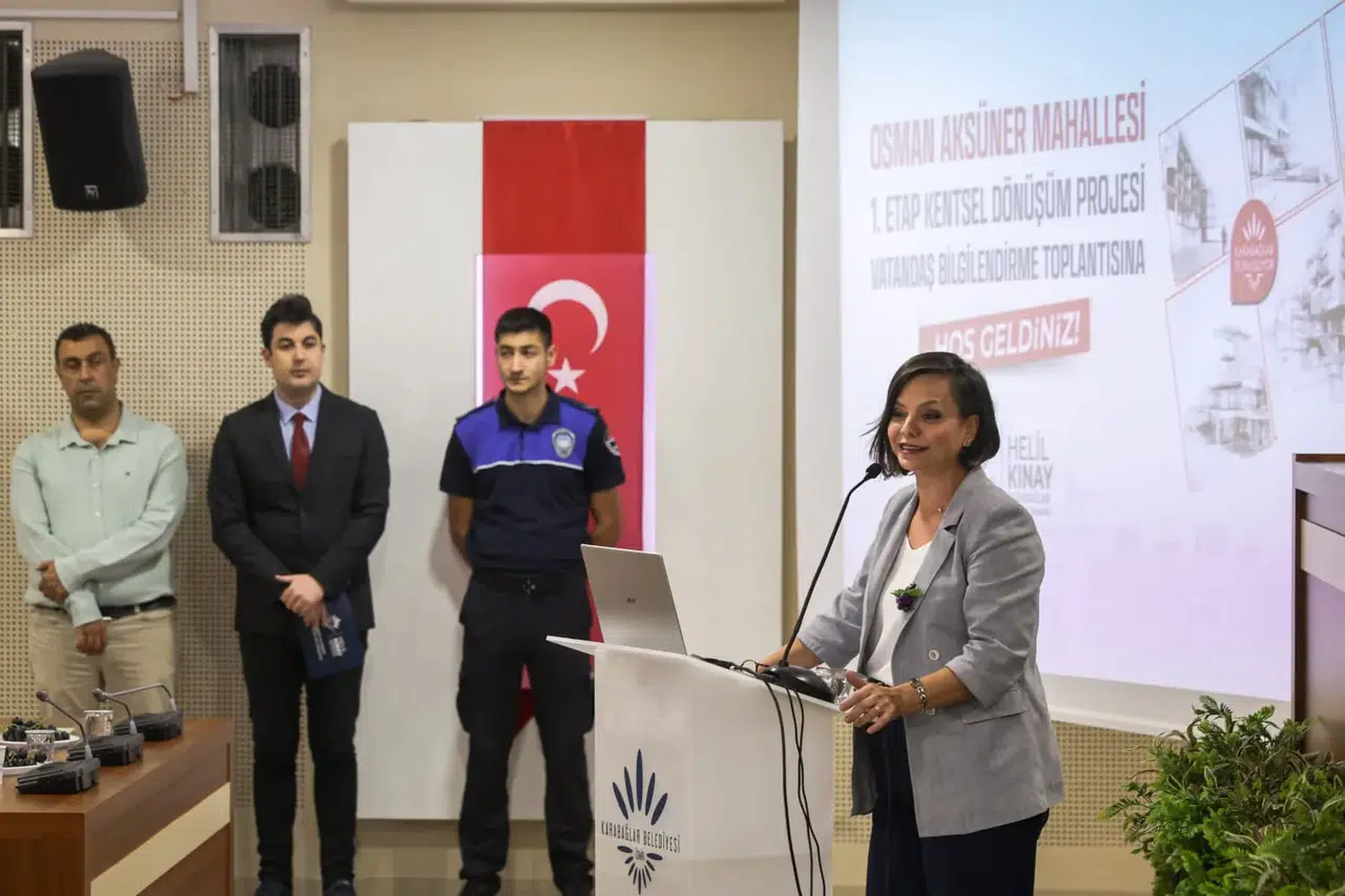 Karabağlar Osman Aksüner’de Kentsel Dönüşüm için 3. Buluşma