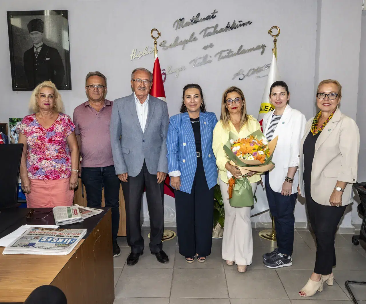 İyi Parti İzmir İl Başkanı Av. Ülkü Doğan’dan İgc’ye Ziyaret