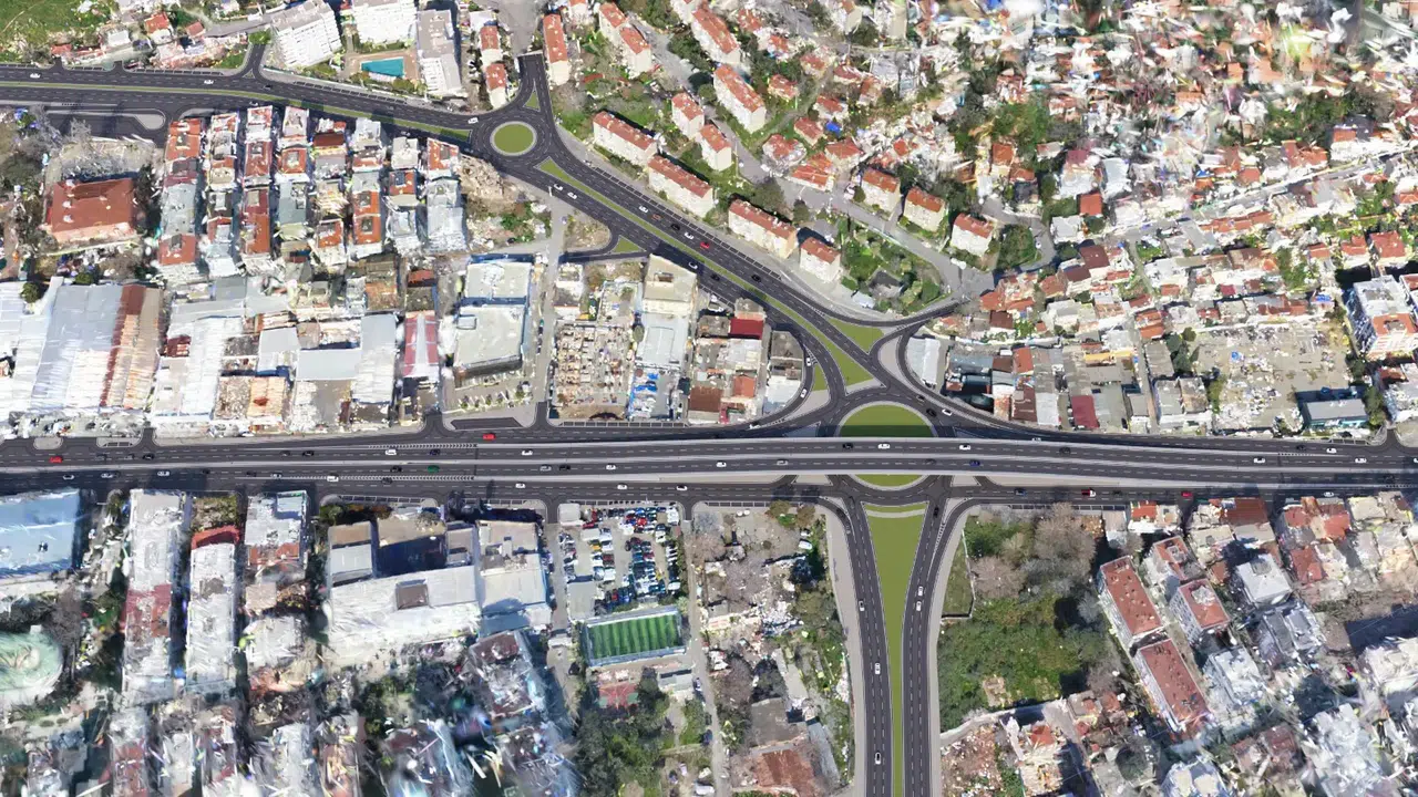 Anadolu Caddesi’ndeki yoğunluğa köprülü çözüm