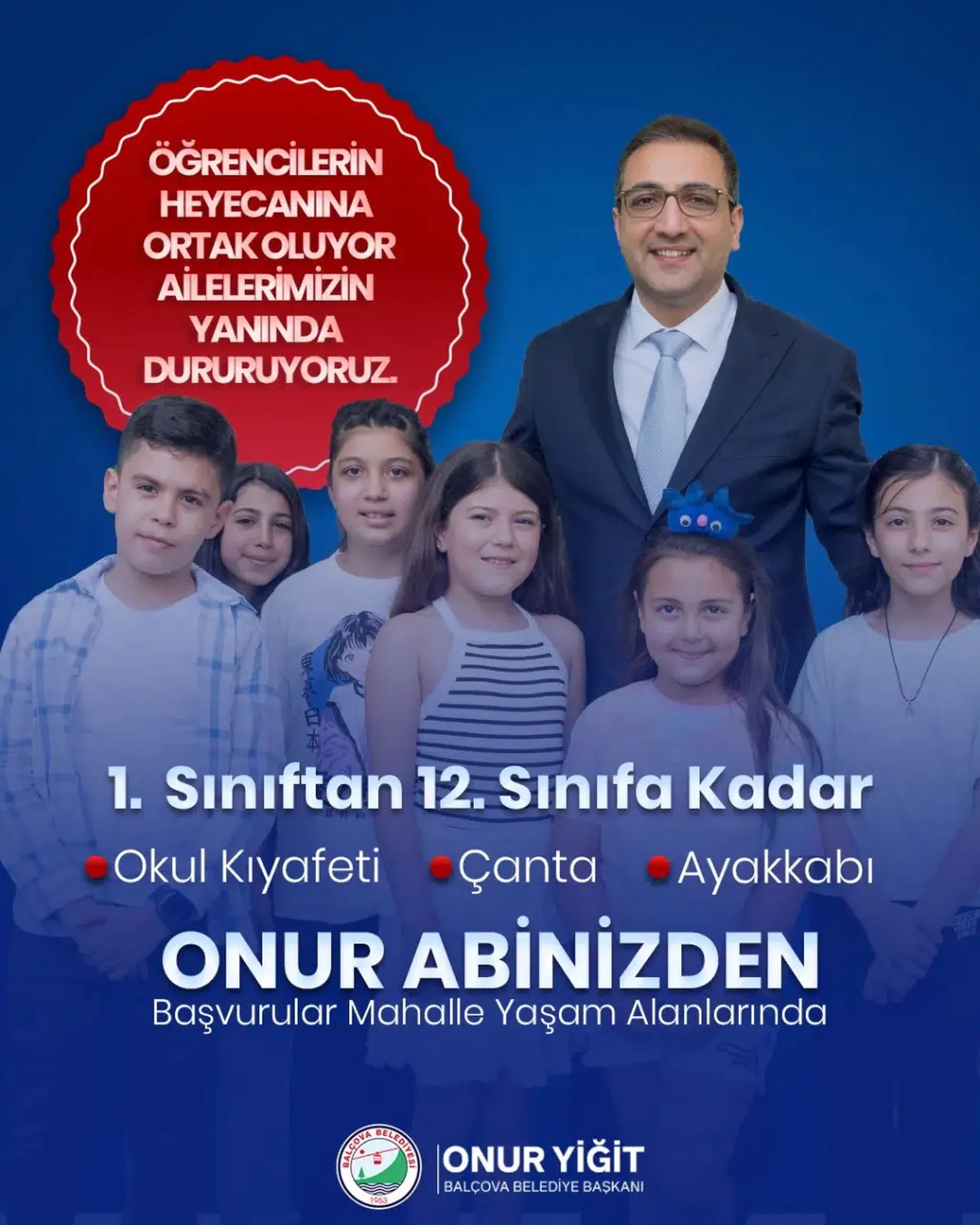 Balçova’da Eğitime Güçlü Destek