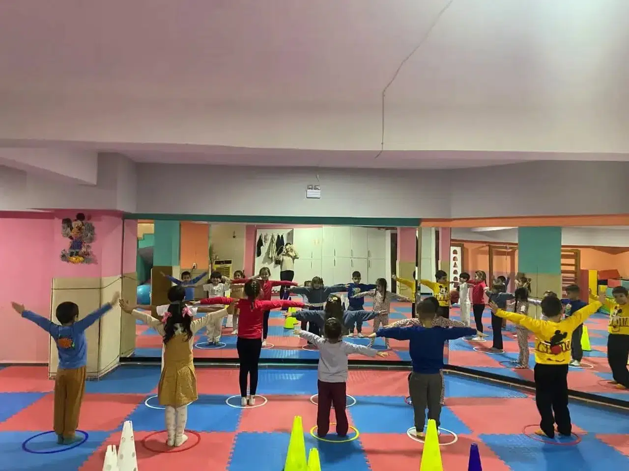 Germencik'te miniklerin enerji dolu kış mesaisi başladı