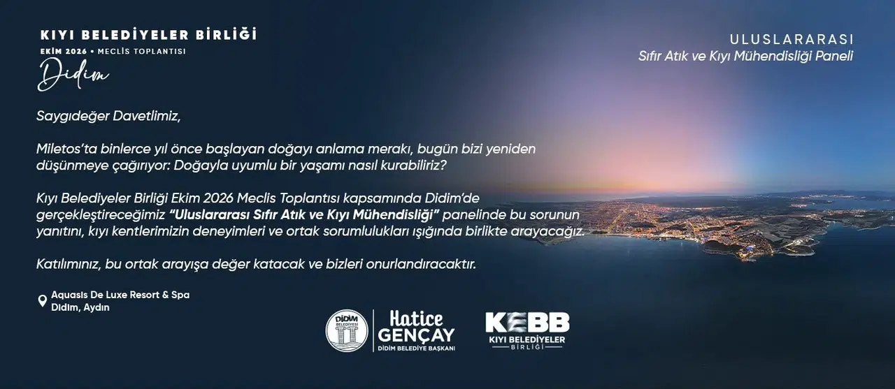 Didim sahil kentleri için kritik zirveye ev sahipliği yapmaya hazırlanıyor