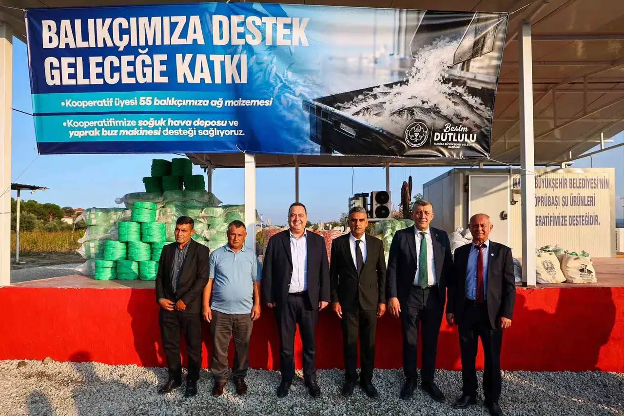 Köprübaşı’nda balıkçıların yüzü güldü: Büyükşehir’den dev destek