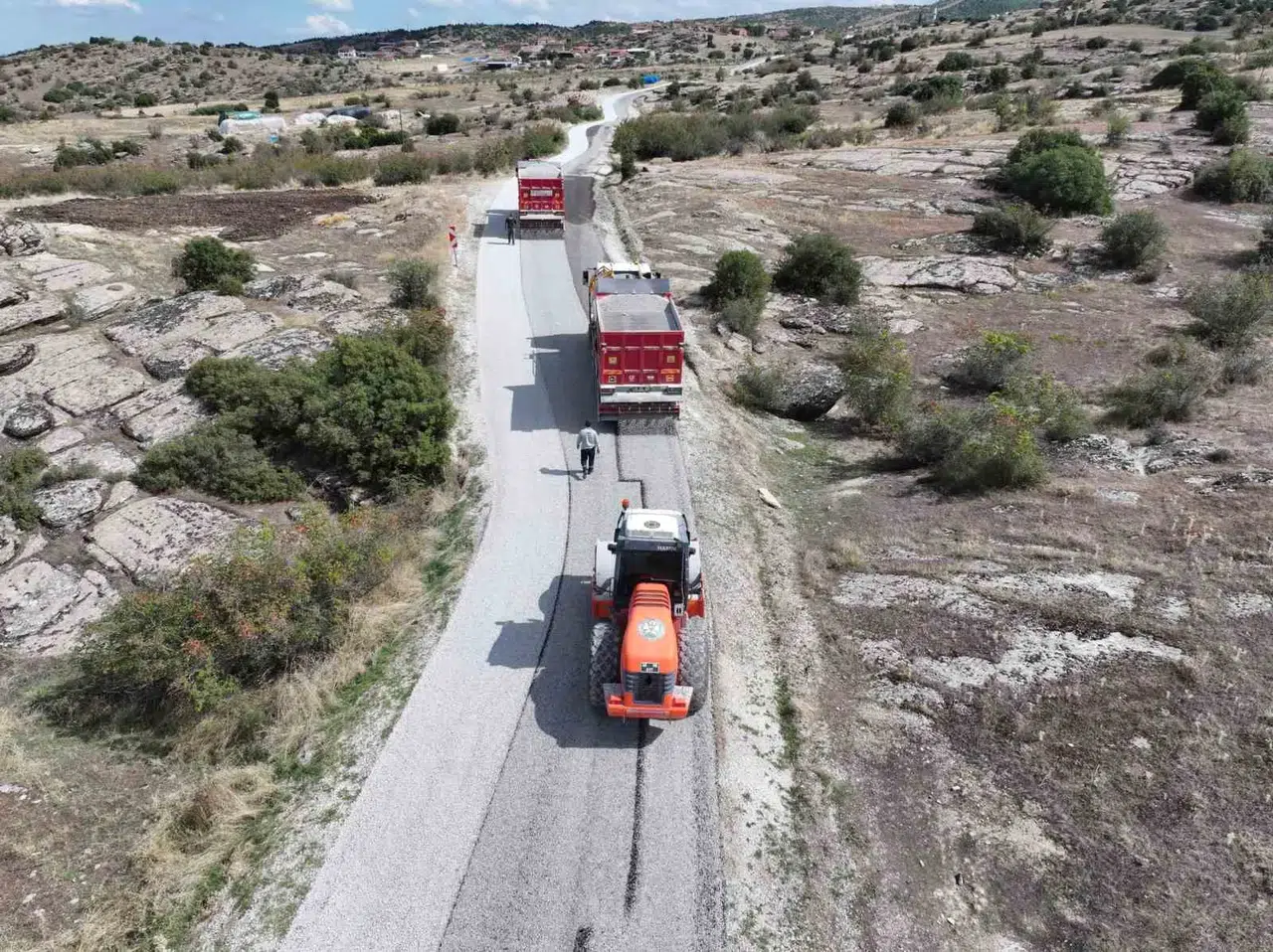 Kula’da ulaşım konforu artıyor: 35 kilometrelik hatta sona yaklaşıldı